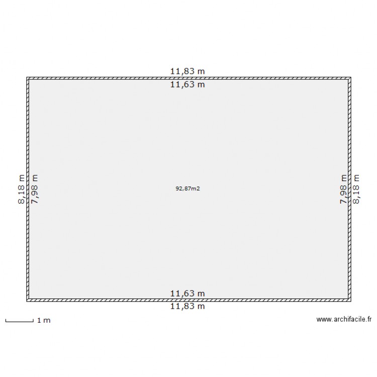 vulaine surface générale. Plan de 0 pièce et 0 m2