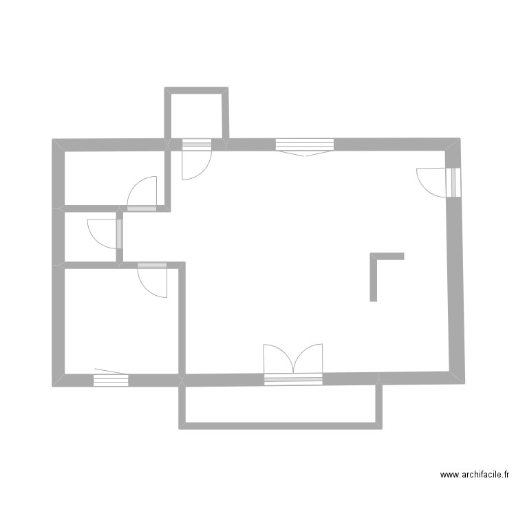 EEA4. Plan de 6 pièces et 27 m2