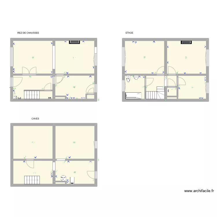 HENRI/MAUS/158. Plan de 