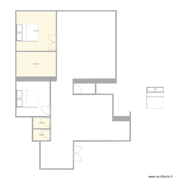 Szent istvan 17 V4. Plan de 0 pièce et 0 m2