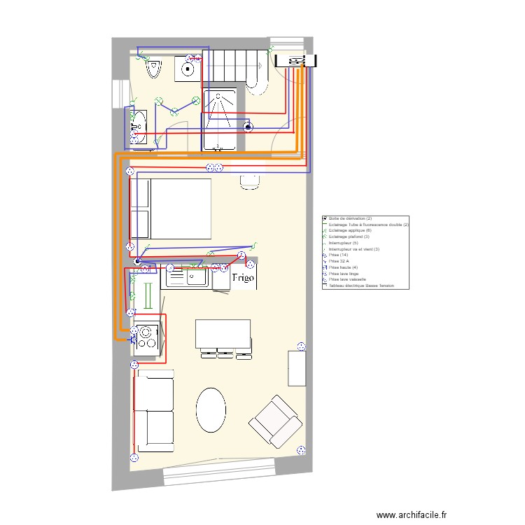 derniere version 2 electrique. Plan de 0 pièce et 0 m2