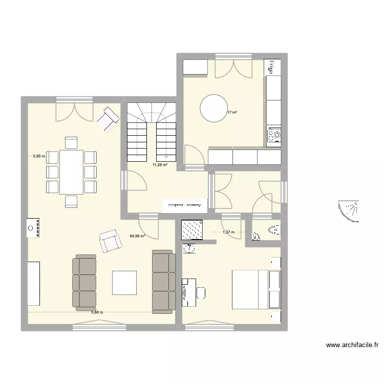 2026 1er - V3. Plan de 3 et 93 m² 2026 1er - V3. Plan de 3 et 93 m²