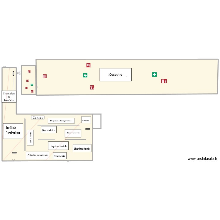 cra. Plan de 0 pièce et 0 m2
