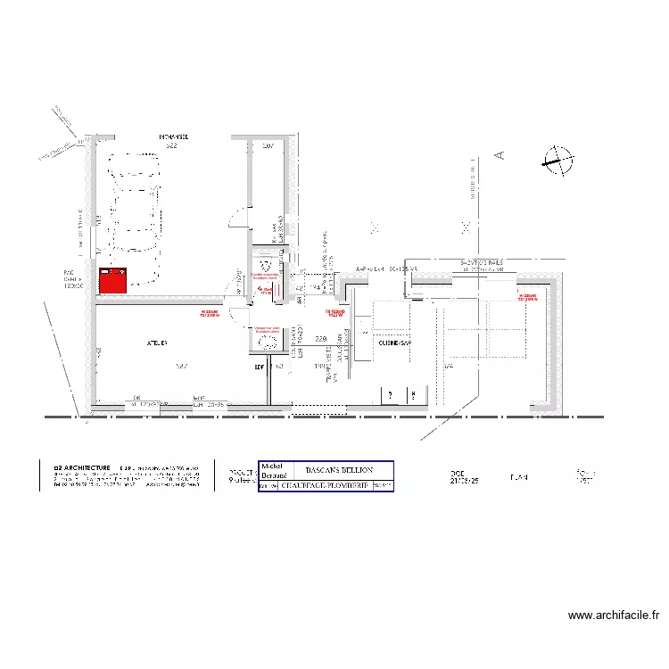 BASCAN CHAUFFAGE. Plan de 