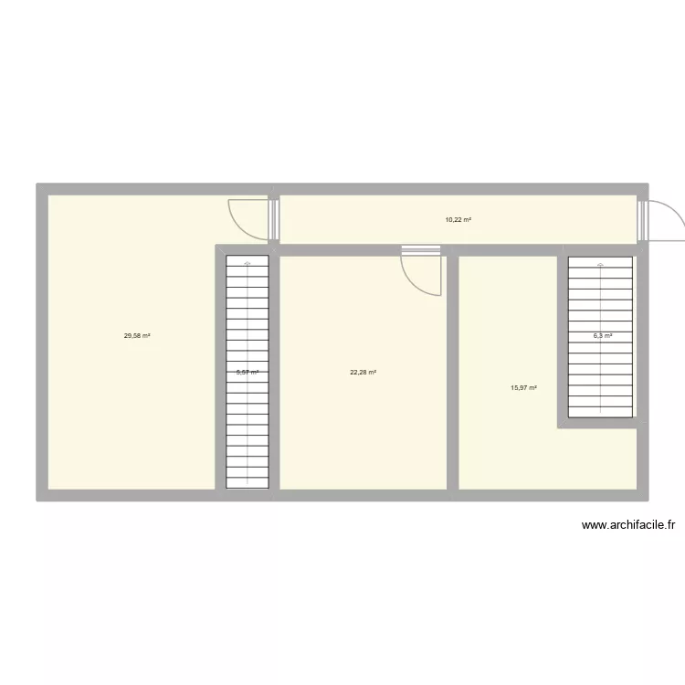 Rasa projecçao. Plan de 11 et 181 m² Rasa projecçao. Plan de 11 et 181 m²