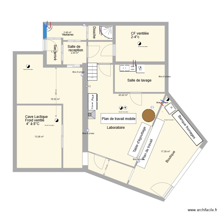 Laiterie Agrément bis. Plan de 0 pièce et 0 m2