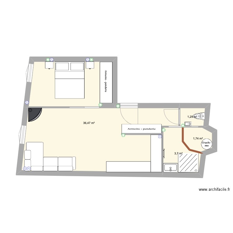 ;ll. Plan de 0 pièce et 0 m2