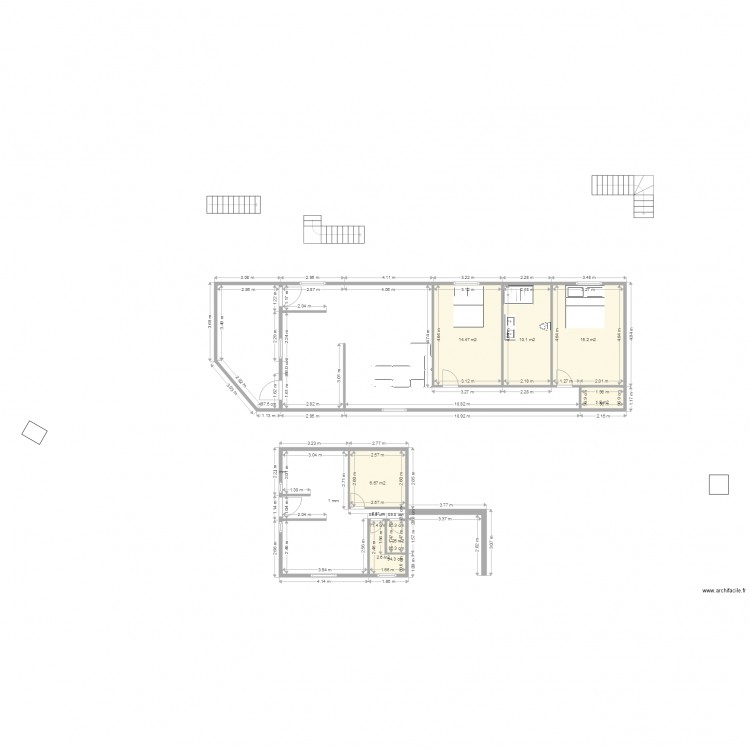 chez moid. Plan de 0 pièce et 0 m2