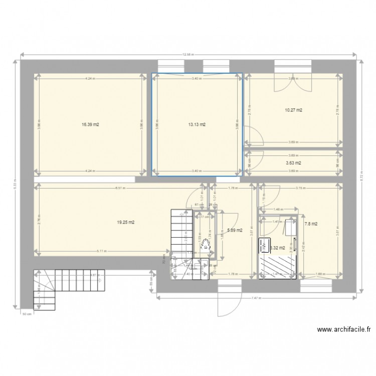 Plan. Plan de 0 pièce et 0 m2