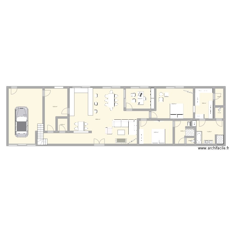 Martine Carri. Plan de 0 pièce et 0 m2