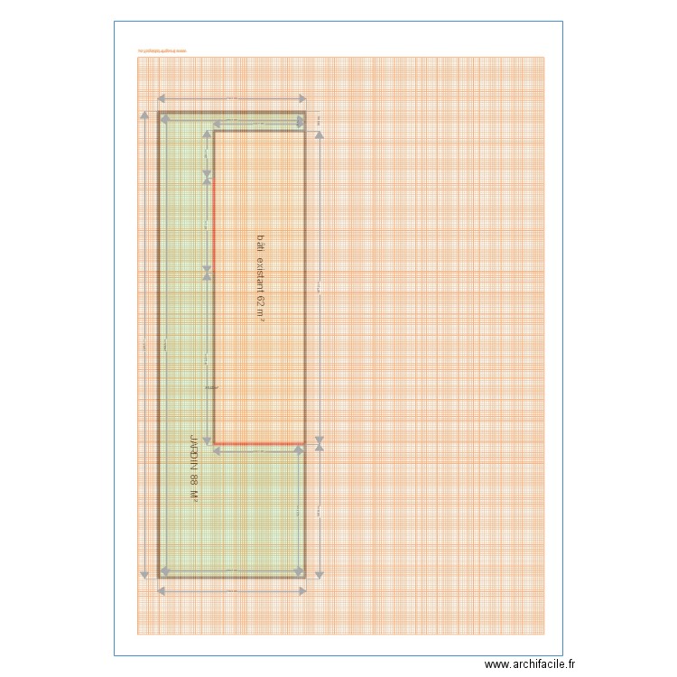 plan de masse . Plan de 0 pièce et 0 m2