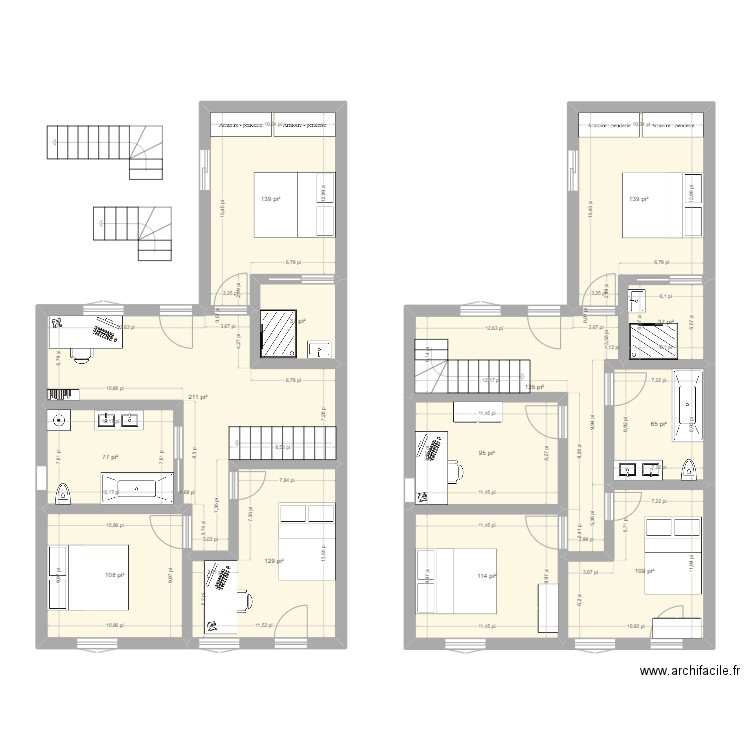 Projet Maison. Plan de 0 pièce et 0 m2