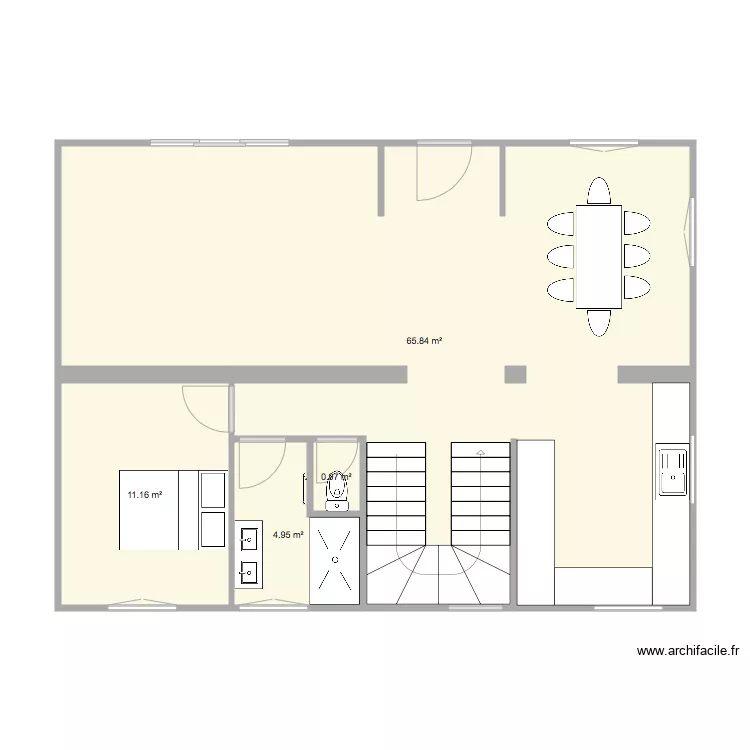 Maison Griezmann 1er. Plan de 