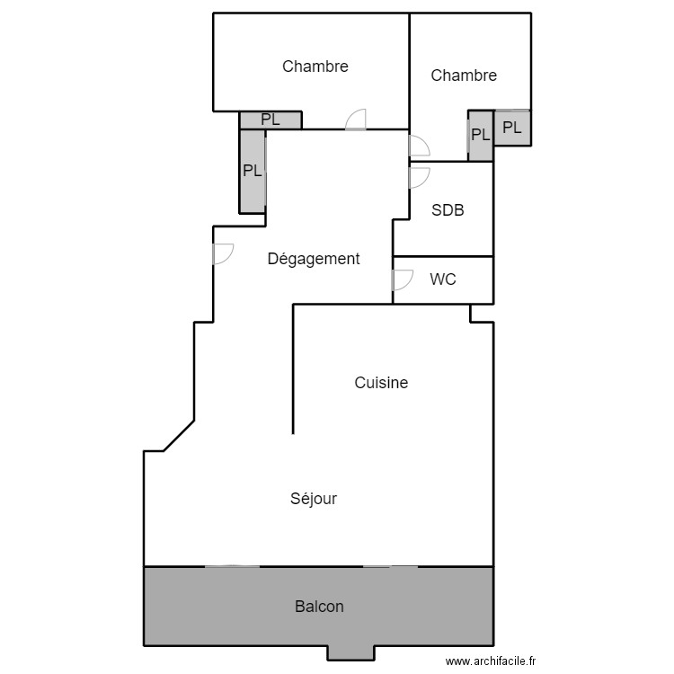 plan 2. Plan de 10 pièces et 1093 m2