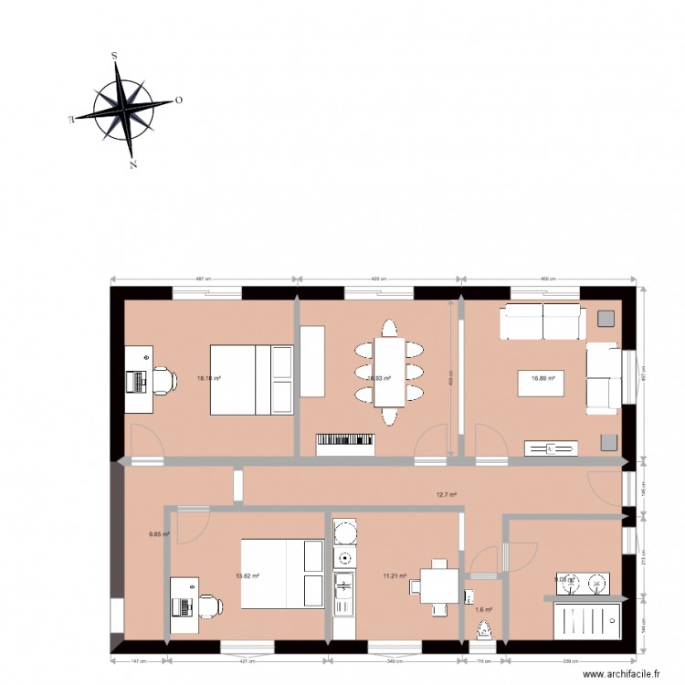  Vedrin annexe seule fin. Plan de 0 pièce et 0 m2