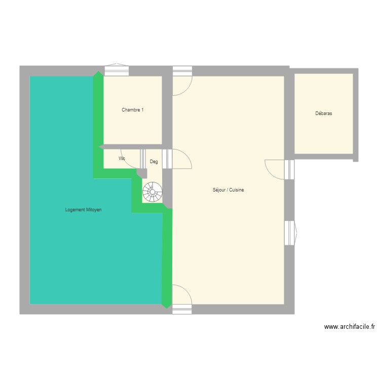 Plan maison SAIZ. Plan de 0 pièce et 0 m2