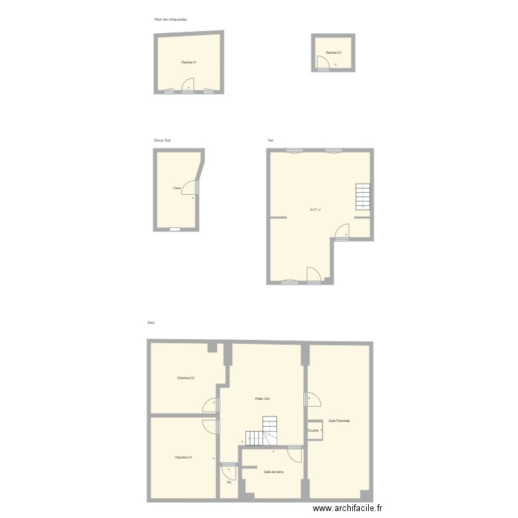 780807603-SARTROUVILLE-SCIFANI-CROQUIS-P. Plan de 11 pièces et 165 m2