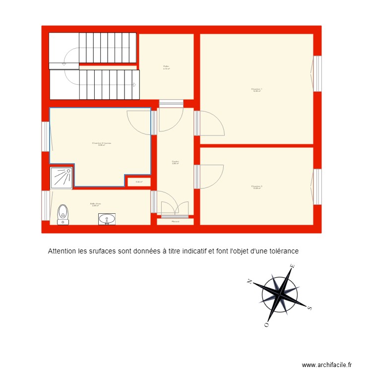 31922 étage non  côté. Plan de 0 pièce et 0 m2