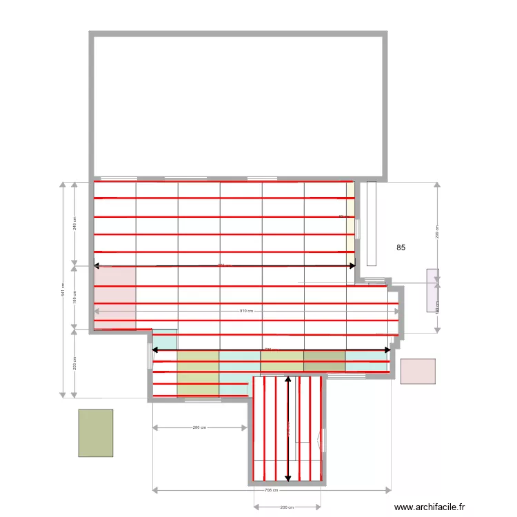 MOLEROVA plafond. Plan de 