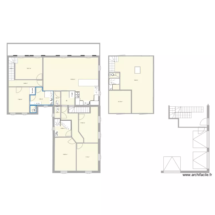 PLAN MER si cr&eacute;ation &eacute;tage. Plan de 