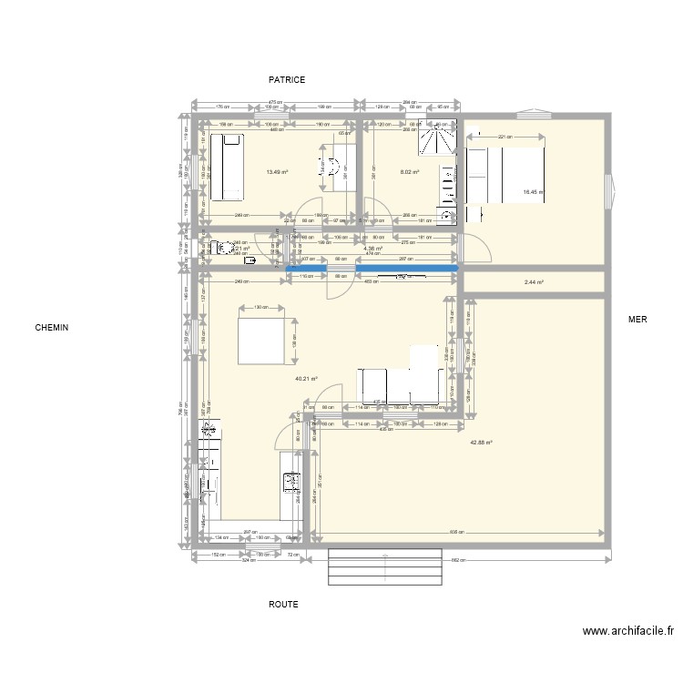 essai. Plan de 0 pièce et 0 m2