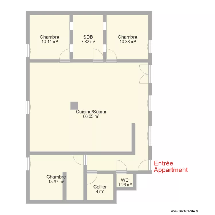 DEVALLEE MARIE. Plan de 