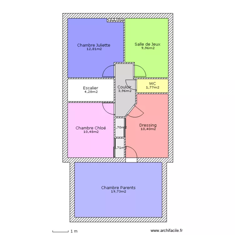 Etage. Plan de 