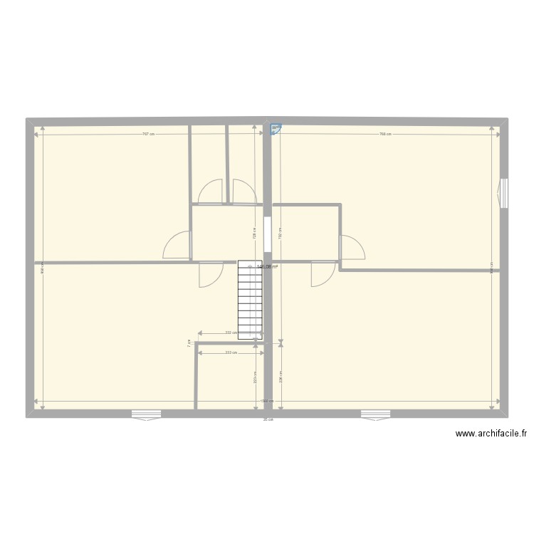 1 ETAGE. Plan de 0 pièce et 0 m2