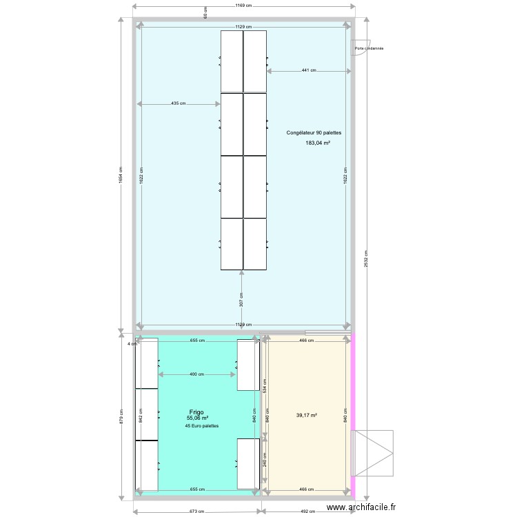 Ext Congél MAX. Plan de 0 pièce et 0 m2