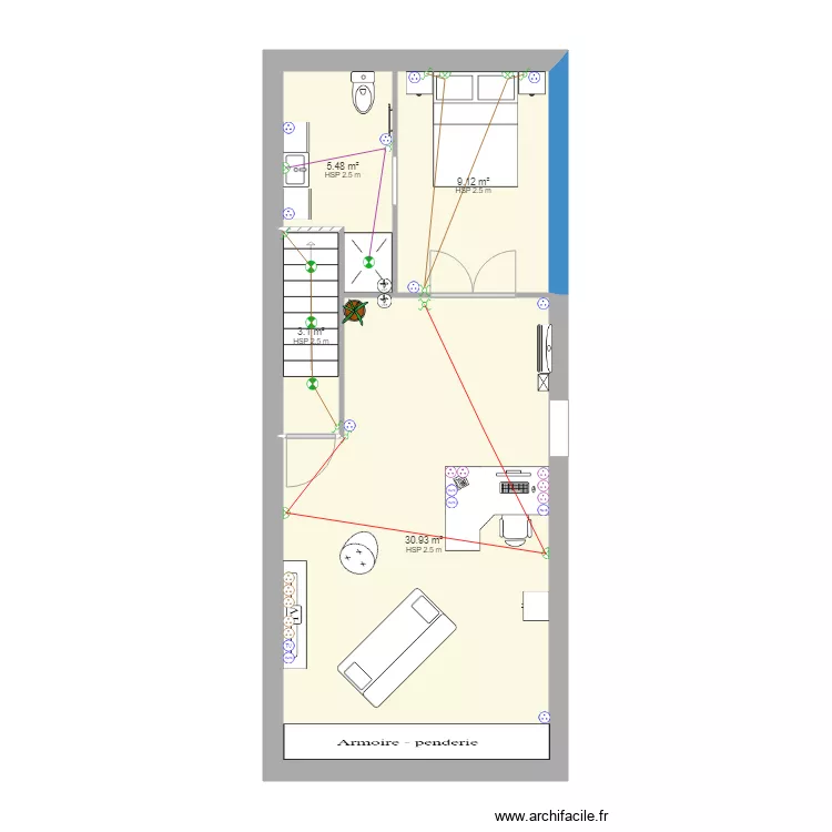 PLAN GARRAGE MIKA 4 ELEC. Plan de PLAN GARRAGE MIKA 4 ELEC. Plan de