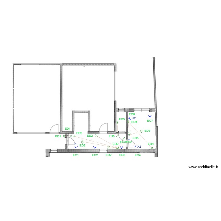 Vincent Deux Acren. Plan de 0 pièce et 0 m2