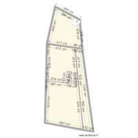 maison rdc couloir salon  cuisine et zone escalier a