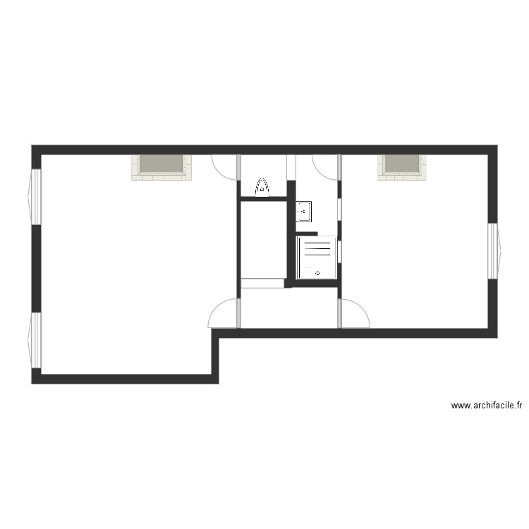 Maxime Etage. Plan de 0 pièce et 0 m2