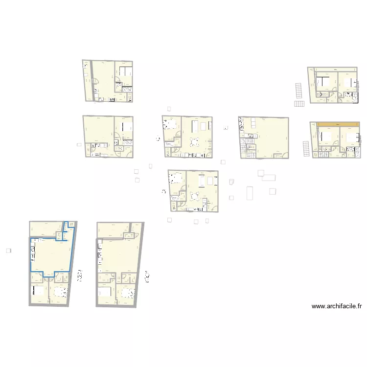 QUAI DE LILE 2. Plan de 0 pièce et 0 m2