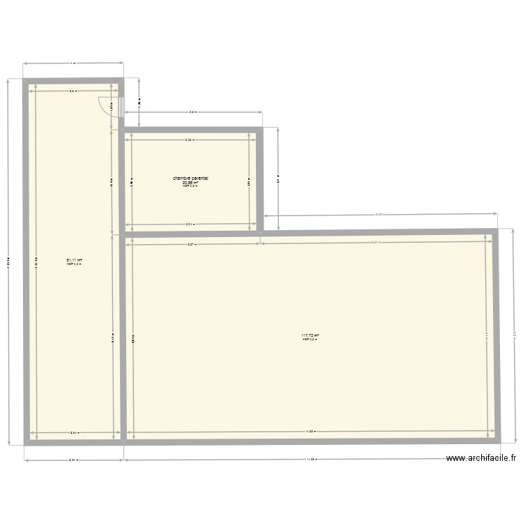 Mezidon . Plan de 0 pièce et 0 m2