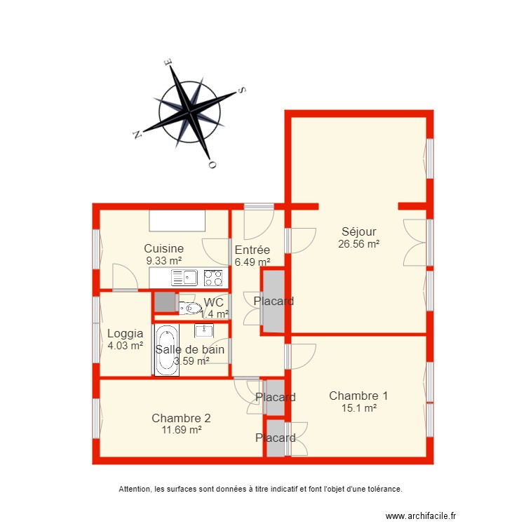 BI 3506 non côté. Plan de 0 pièce et 0 m2