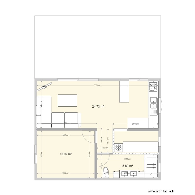 notre plan2. Plan de 0 pièce et 0 m2