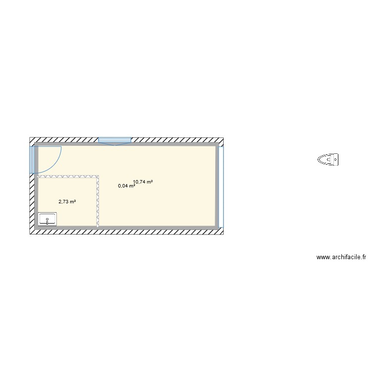 garage. Plan de 0 pièce et 0 m2