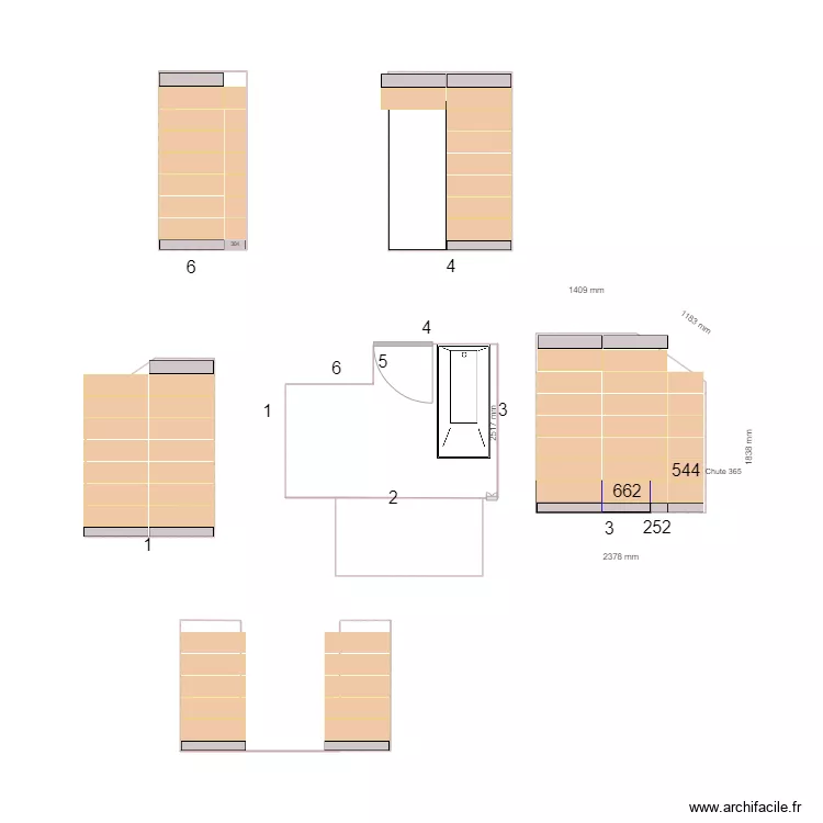 sdb enfant mur. Plan de sdb enfant mur. Plan de