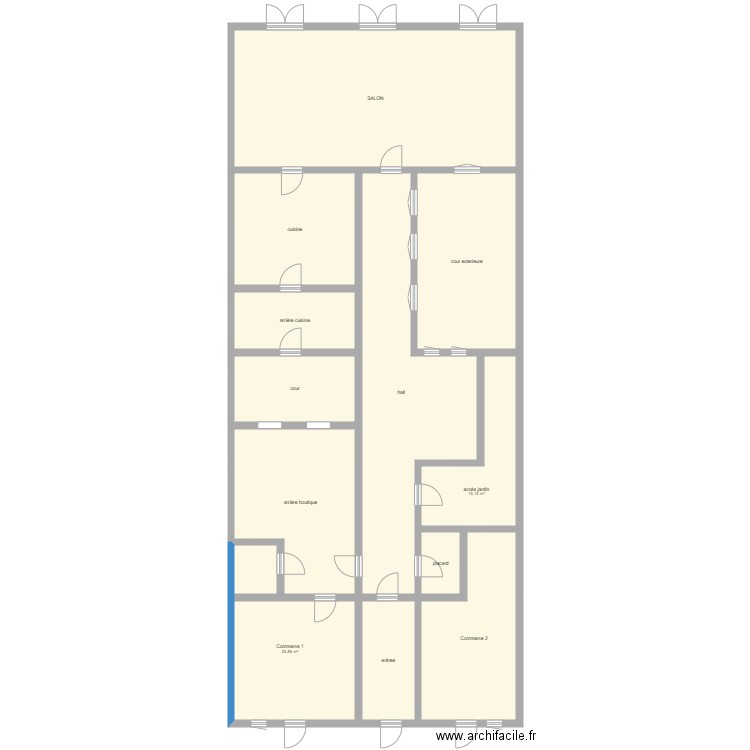 medard. Plan de 0 pièce et 0 m2