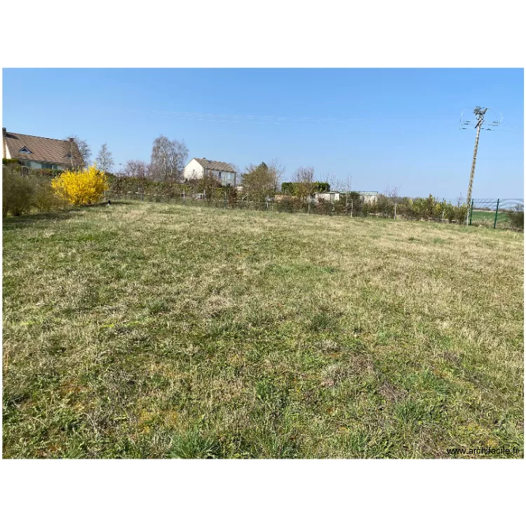 plan terrain avec abri. Plan de plan terrain avec abri. Plan de