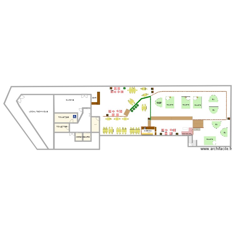 Toit terrasse 19 1. Plan de 0 pièce et 0 m2