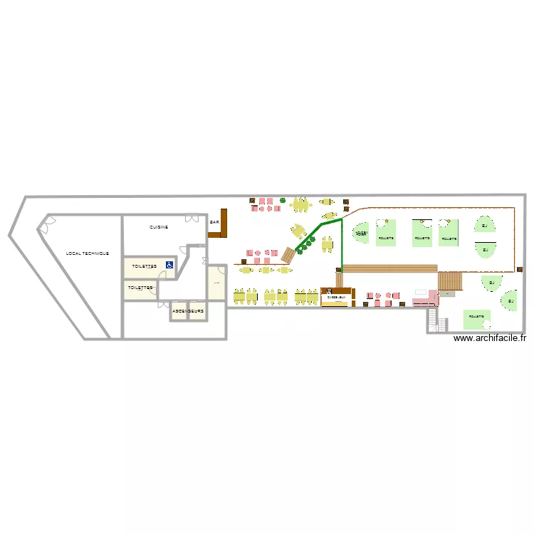 Toit terrasse 19 1. Plan de 