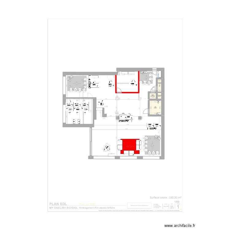MYES LYON _ SQUAD _ Sidney. Plan de 4 pièces et 9 m2