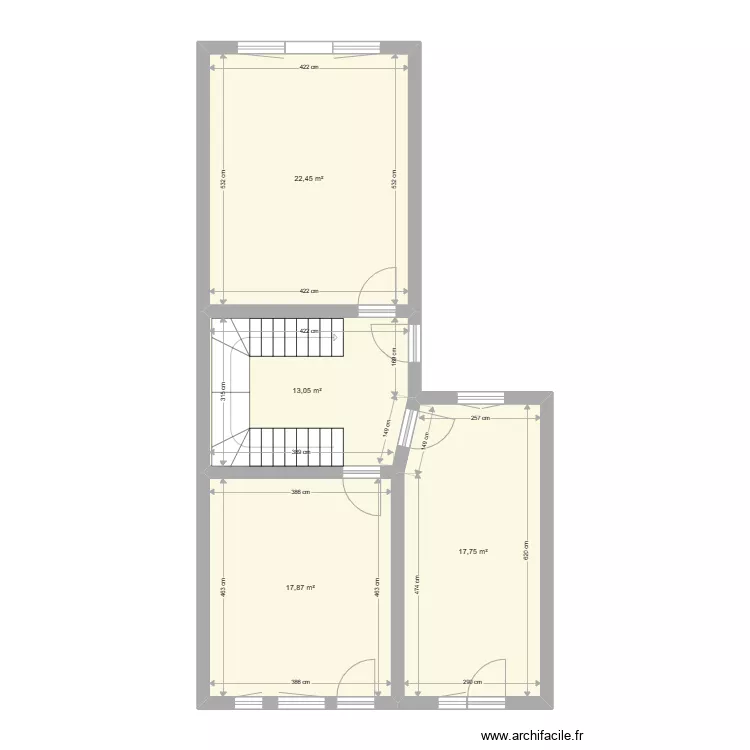 ch. d'Heusy . Plan de 