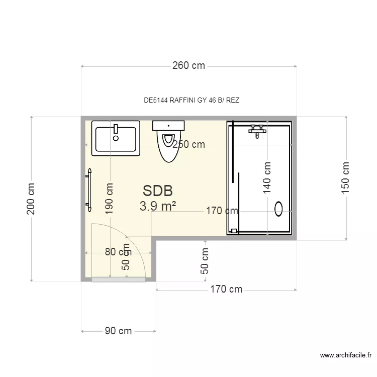 RAFFINI SDB Cotations. Plan de 