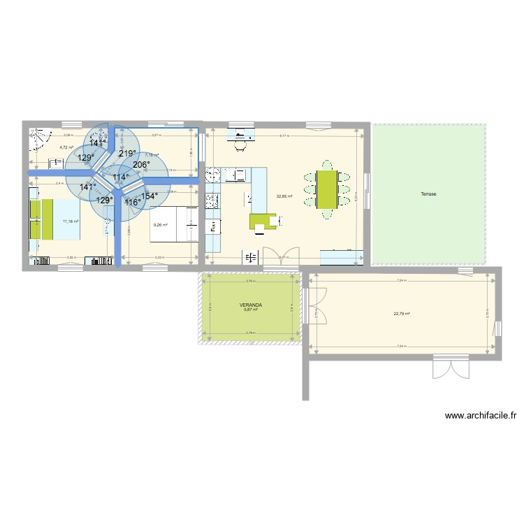 PLAN 12 11B2 LONG. Plan de 0 pièce et 0 m2