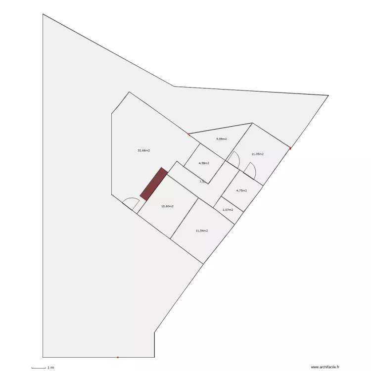 Maison Buc v2. Plan de 