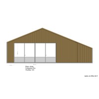 Thil Façade Est - Projet