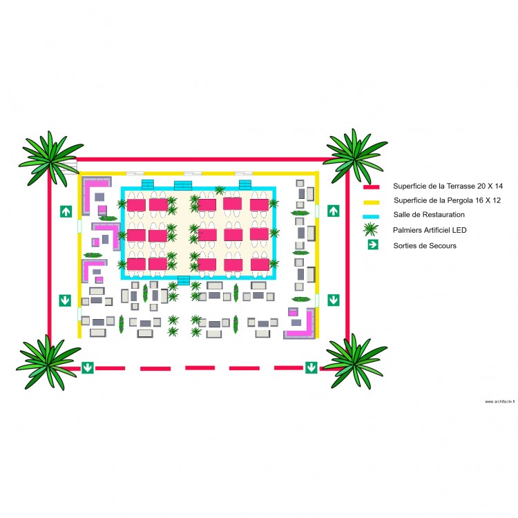 AMENAGEMENT TERRASSE  112. Plan de 0 pièce et 0 m2